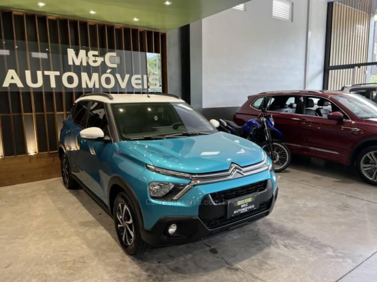 CITROËN - C3 - 2023/2023 - Azul - R$ 78.900,00