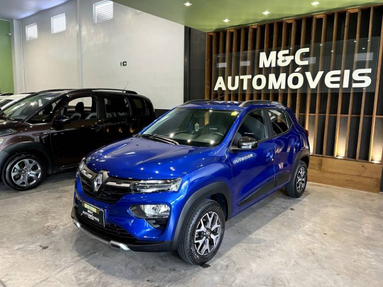 RENAULT - KWID - 2022/2023 - Azul - R$ 59.900,00