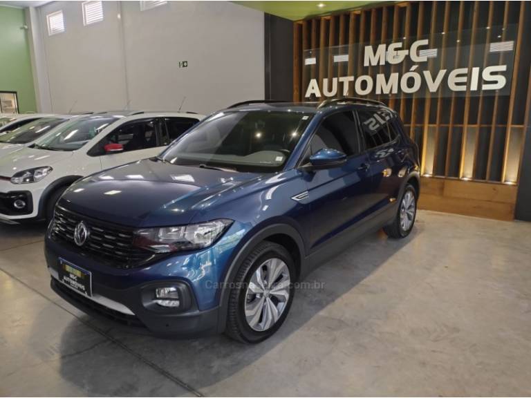 VOLKSWAGEN - T-CROSS - 2019/2020 - Azul - R$ 99.900,00