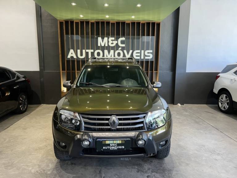 RENAULT - DUSTER - 2012/2013 - Verde - R$ 53.900,00