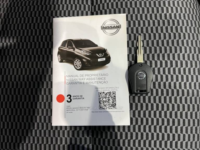 NISSAN - MARCH - 2019/2020 - Preta - R$ 69.900,00