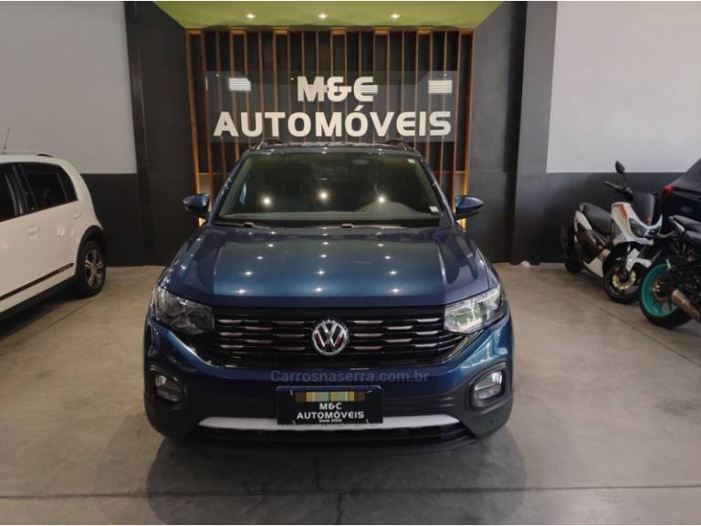 VOLKSWAGEN - T-CROSS - 2019/2020 - Azul - R$ 95.900,00