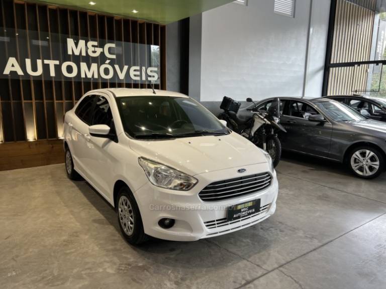FORD - KA - 2016/2017 - Branca - R$ 44.900,00