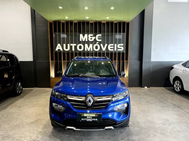 RENAULT - KWID - 2022/2023 - Azul - R$ 59.900,00