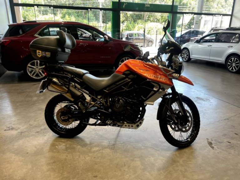 TRIUMPH - TIGER 800 XCA - 2019/2020 - Laranja - R$ 58.900,00