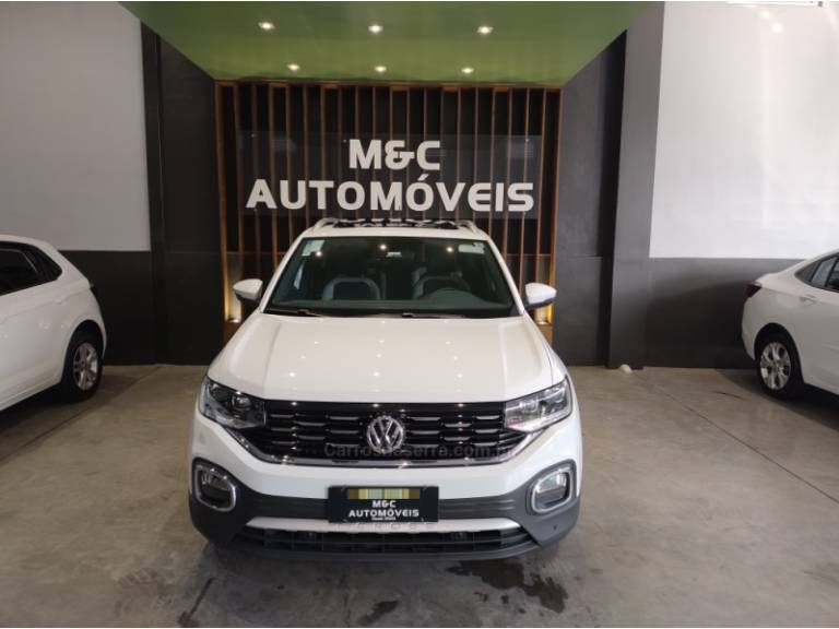 VOLKSWAGEN - T-CROSS - 2021/2021 - Branca - R$ 121.900,00