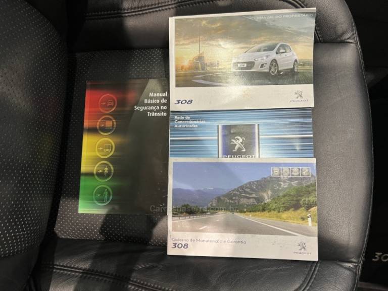 PEUGEOT - 308 - 2012/2013 - Branca - R$ 39.900,00