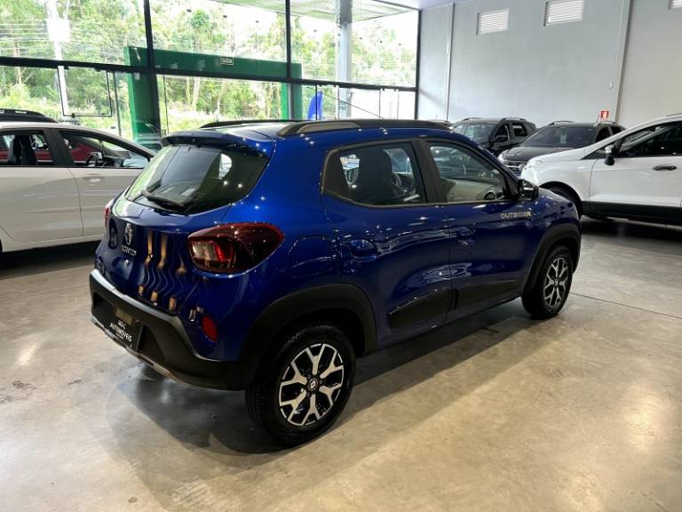 RENAULT - KWID - 2022/2023 - Azul - R$ 59.900,00