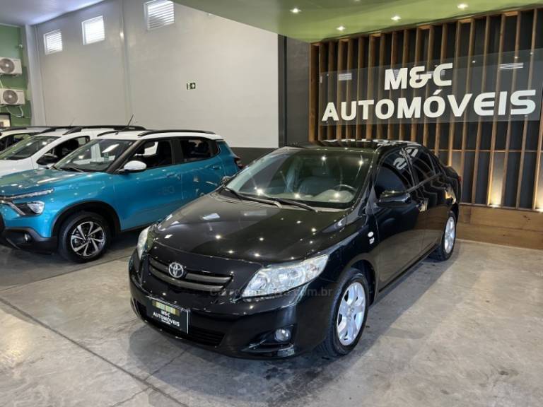TOYOTA - COROLLA - 2009/2010 - Preta - R$ 51.900,00
