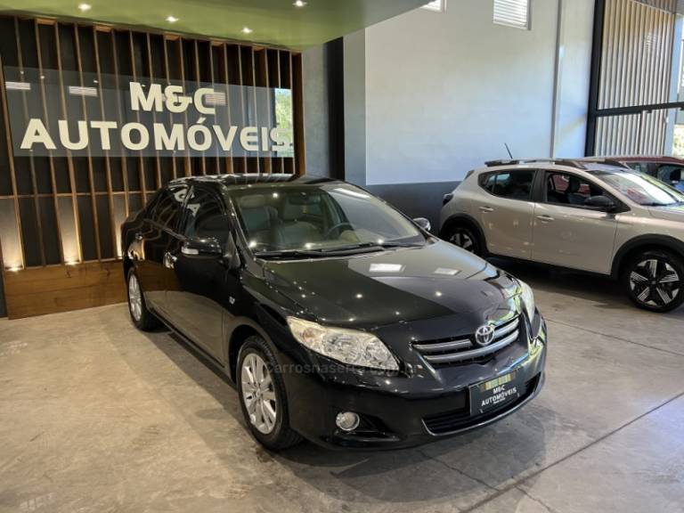 TOYOTA - COROLLA - 2009/2010 - Preta - R$ 58.900,00