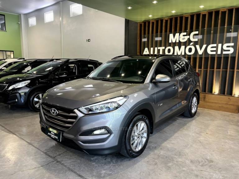 HYUNDAI - TUCSON - 2017/2018 - Cinza - R$ 103.900,00