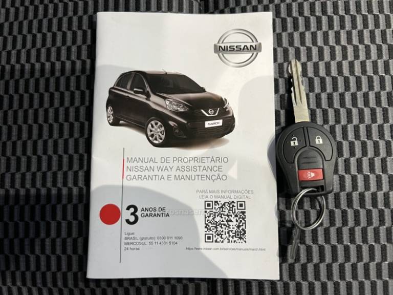 NISSAN - MARCH - 2019/2020 - Prata - R$ 58.900,00