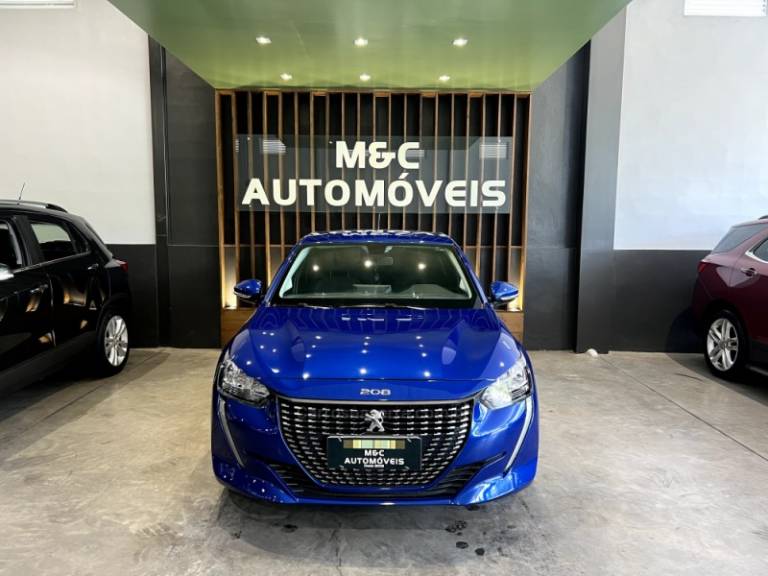 PEUGEOT - 208 - 2022/2022 - Azul - R$ 69.900,00