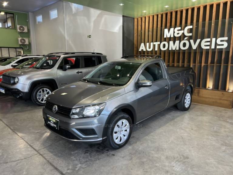 VOLKSWAGEN - SAVEIRO - 2017/2018 - Cinza - R$ 58.900,00