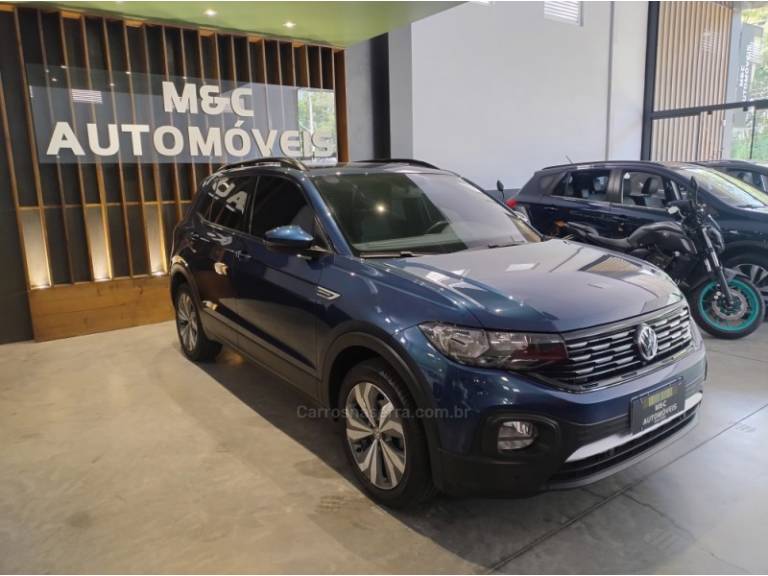 VOLKSWAGEN - T-CROSS - 2019/2020 - Azul - R$ 95.900,00