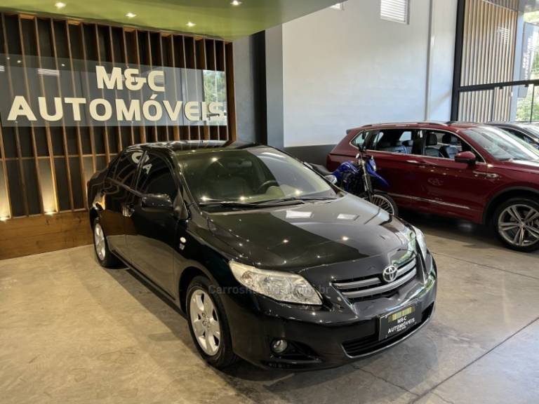 TOYOTA - COROLLA - 2009/2010 - Preta - R$ 51.900,00