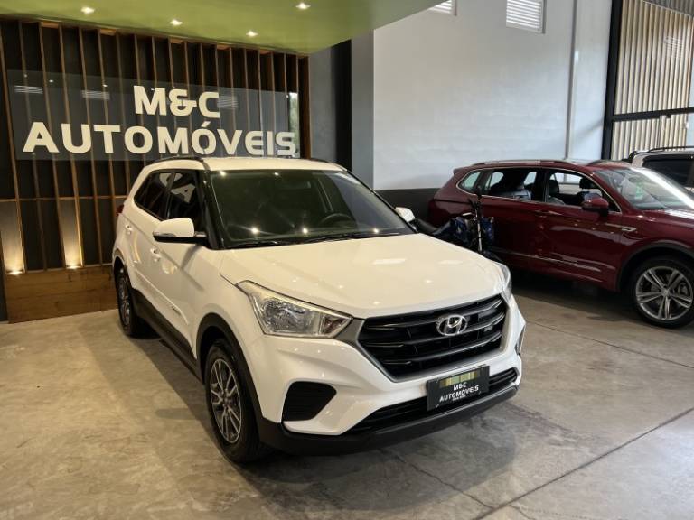 HYUNDAI - CRETA - 2019/2020 - Branca - R$ 89.900,00